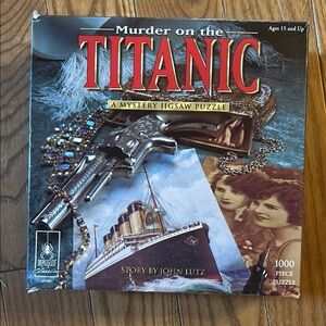 Murder on the Titanic BePuzzled Mystery Jigsaw Puzzle